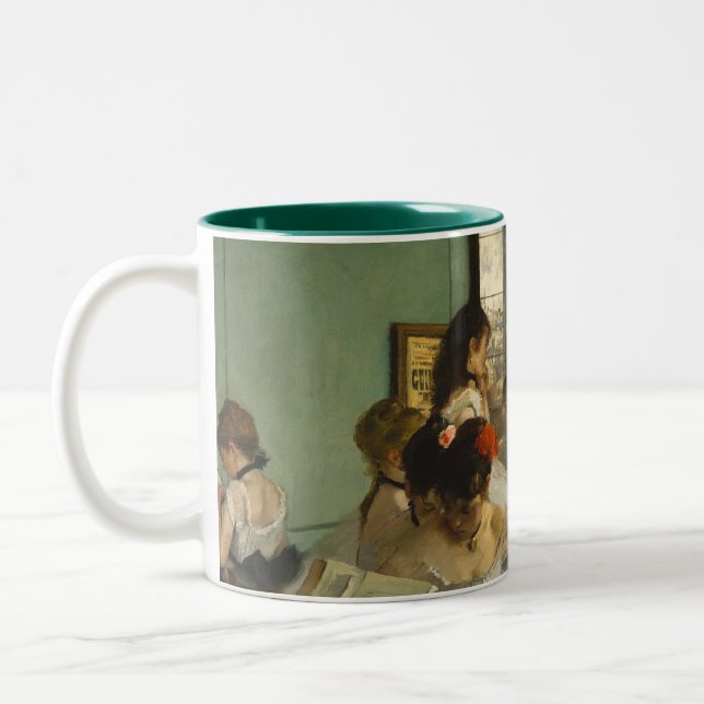 Taza Bicolor Mug Edgar Degas Dance Class (Izquierda)