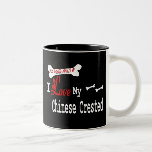 Taza Bicolor Mug en chino con cremallera (me encanta)