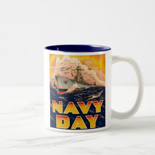 Taza Bicolor MUG en el Día de la Marina