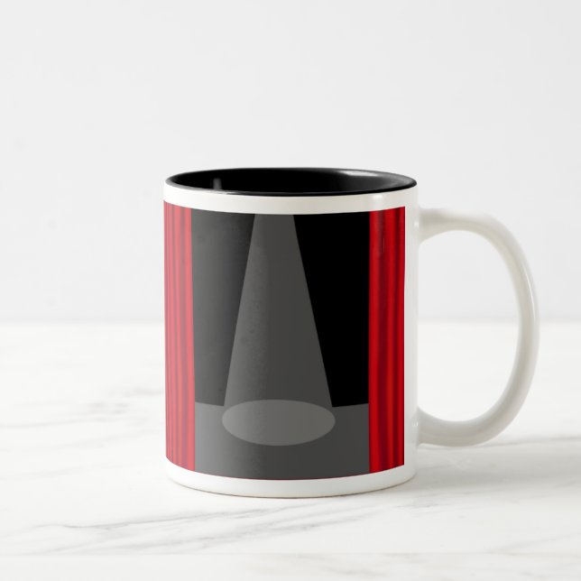 Taza Bicolor Mug. escenario del teatro (Derecha)
