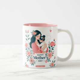 Taza Bicolor Mug especial del Día de la Madre