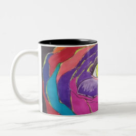 Taza Bicolor Mug Excelencia Floreciente