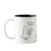 Mug fantasma perdida - Vibes tristes y espeluznant