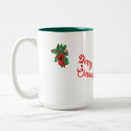Taza Bicolor Mug: Feliz Navidad
