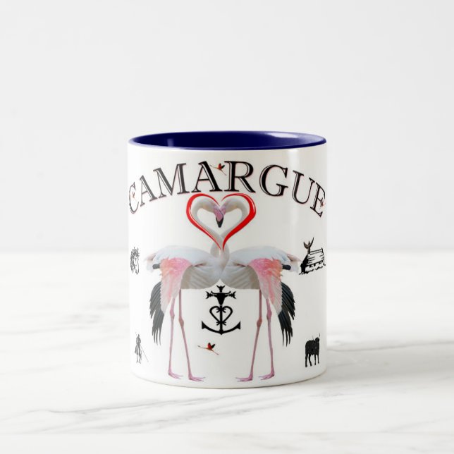 TAZA BICOLOR MUG FLAMANT ROSE  (Centro)