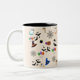 Taza Bicolor Mug Hallowen