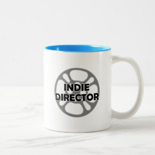 Taza Bicolor Mug "Indie Director"
