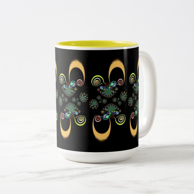 Taza Bicolor MUG Jimette Design Lac-des-Plages (Anverso derecho)