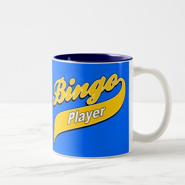 Taza Bicolor Mug. jugador bingo (Derecha)