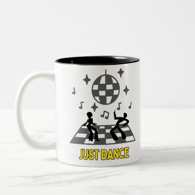 Taza Bicolor Mug 'Just Dance' (Izquierda)