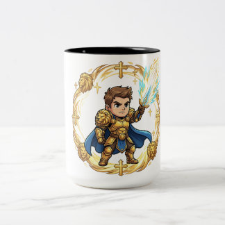 Taza Bicolor Mug La voie du Paladin