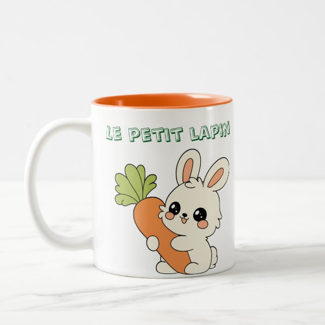 Taza Bicolor Mug Le Petit Lapin (Izquierda)