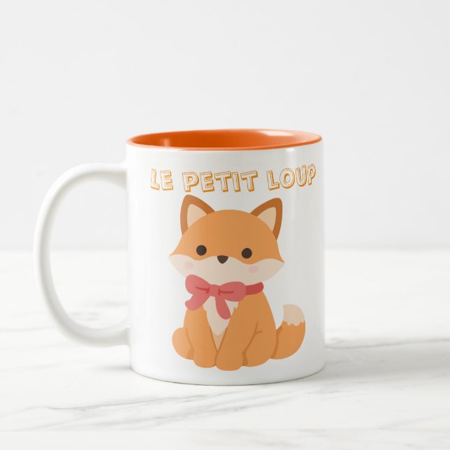 Taza Bicolor Mug Le Petit loup  (Izquierda)