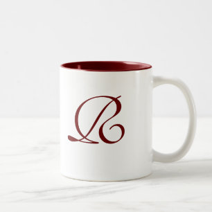 Taza Bicolor Mug monogramada para la línea de Boda de hadas pla