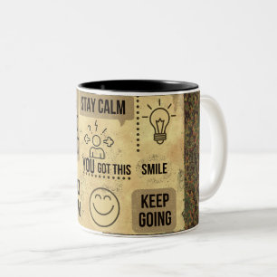 Taza Bicolor Mug motivacional