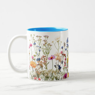 Taza Bicolor Mug Mug de dos tonos 11 oz (azul)