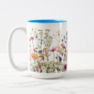 Taza Bicolor Mug Mug de dos tonos 15 oz (azul)