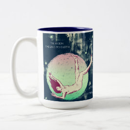 Taza Bicolor Mug "Nacido para volar"