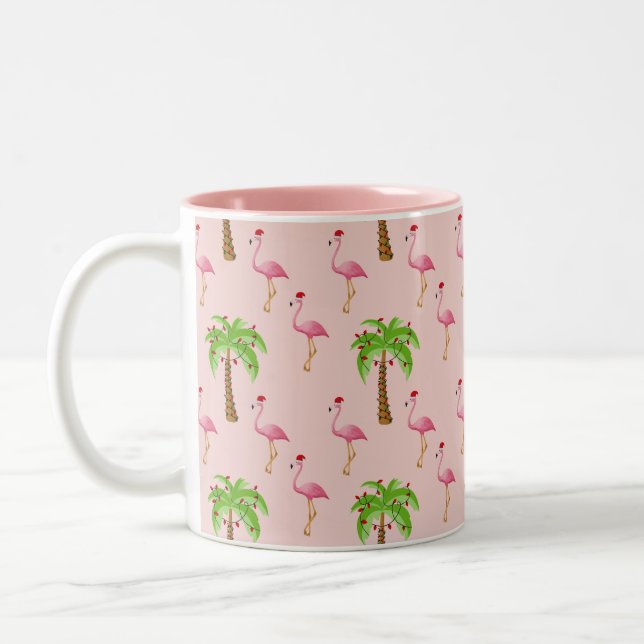 Taza Bicolor Mug Navidades de Florida (Izquierda)