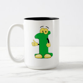 Taza Bicolor Mug numerada
