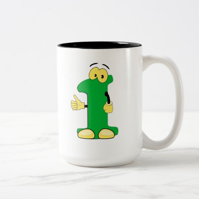 Taza Bicolor Mug numerada (Derecha)