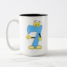 Taza Bicolor Mug numerada