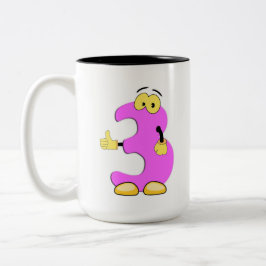 Taza Bicolor Mug numerada