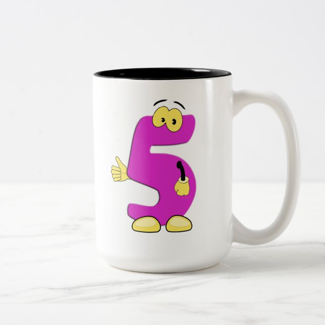 Taza Bicolor Mug numerada (Derecha)