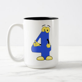 Taza Bicolor Mug numerada