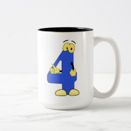 Taza Bicolor Mug numerada
