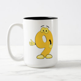 Taza Bicolor Mug numerada