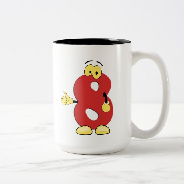 Taza Bicolor Mug numerada (Derecha)