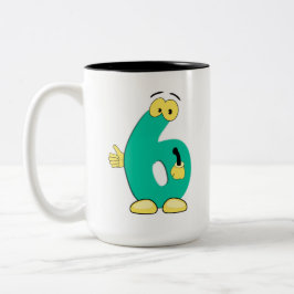 Taza Bicolor Mug numerada
