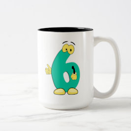 Taza Bicolor Mug numerada