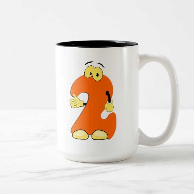 Taza Bicolor Mug numerada (Derecha)