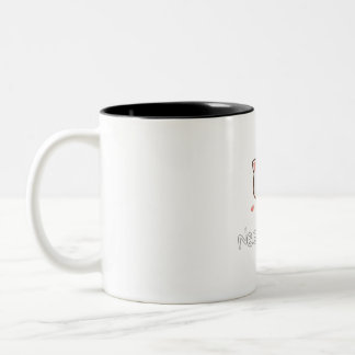 Taza Bicolor Mug of Sleepy Cat– Need Moar Naps