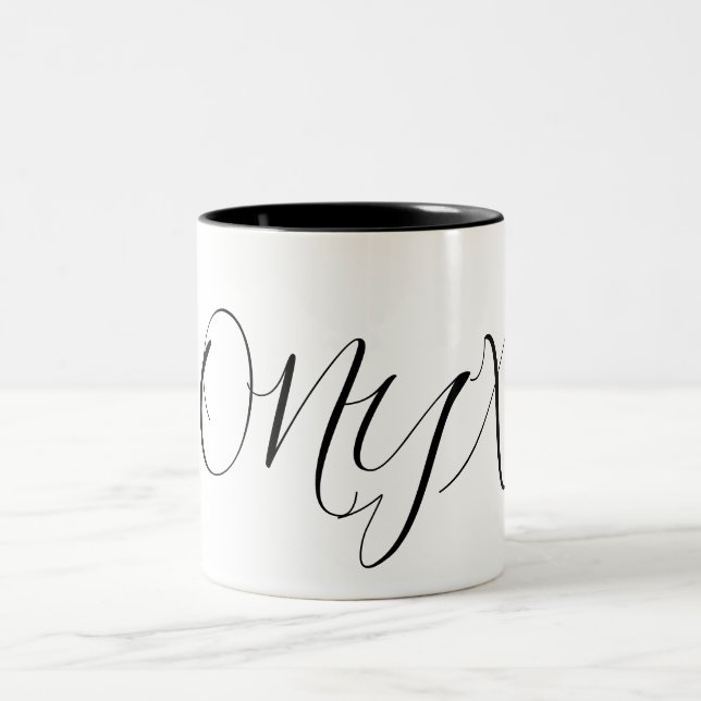 Taza Bicolor Mug. ONYX (Centro)