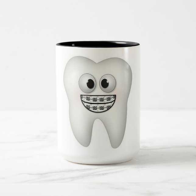 Taza Bicolor Mug "ortodoncista" (Centro)