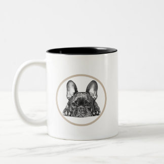 Taza Bicolor Mug - 'Pequeña Frenchie'