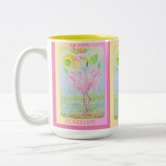 Taza Bicolor Mug personalizada para mujeres (Izquierda)
