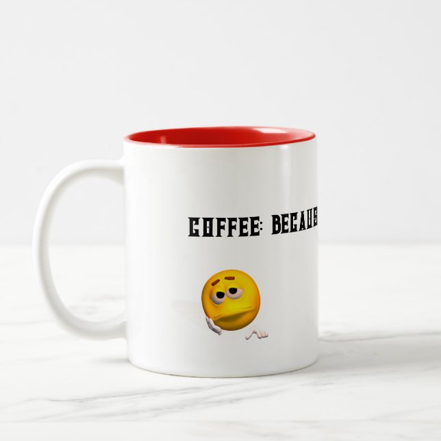 Taza Bicolor Mug personalizado (Izquierda)