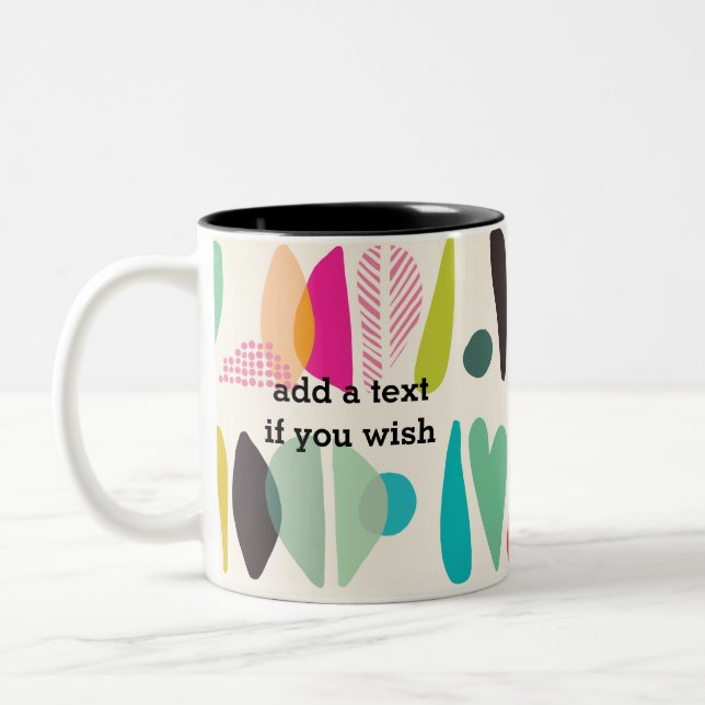 Taza Bicolor Mug personalizado (Izquierda)