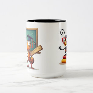 Taza Bicolor Mug Personalizado Ant