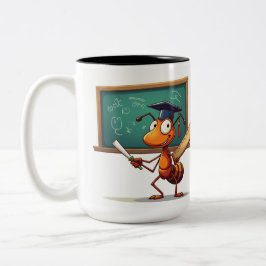 Taza Bicolor Mug Personalizado Ant