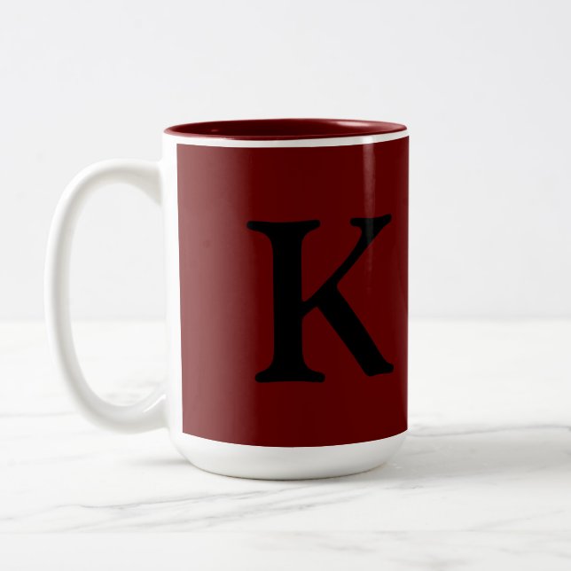 TAZA BICOLOR MUG PERSONALIZADO KV (Izquierda)