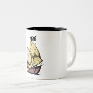 Taza Bicolor Mug Pirates
