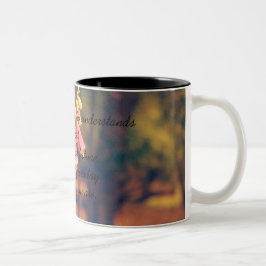 Taza Bicolor Mug poema de amistad