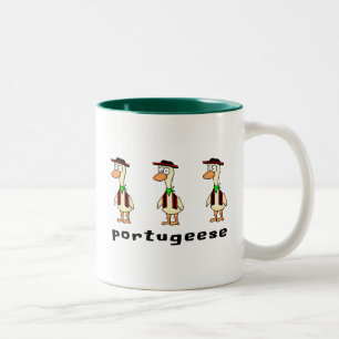 Taza Bicolor Mug portuguesa