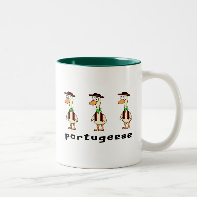 Taza Bicolor Mug portuguesa (Derecha)