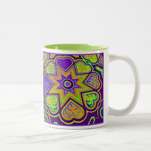 Taza Bicolor Mug 'Púrpura Pasión' (Derecha)